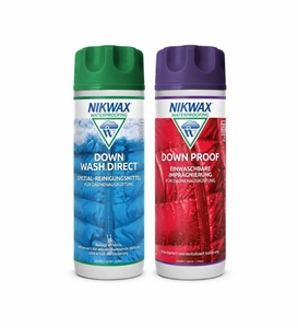 Down Wash.Direct und Down Proof